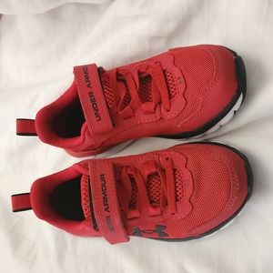 Under Armor shoes size 12 red
